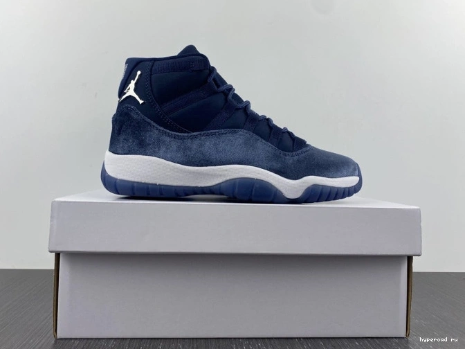 VELVET WMNS MIDNIGHT 11 AR0715-441 AIR JORDAN NAVY 0805